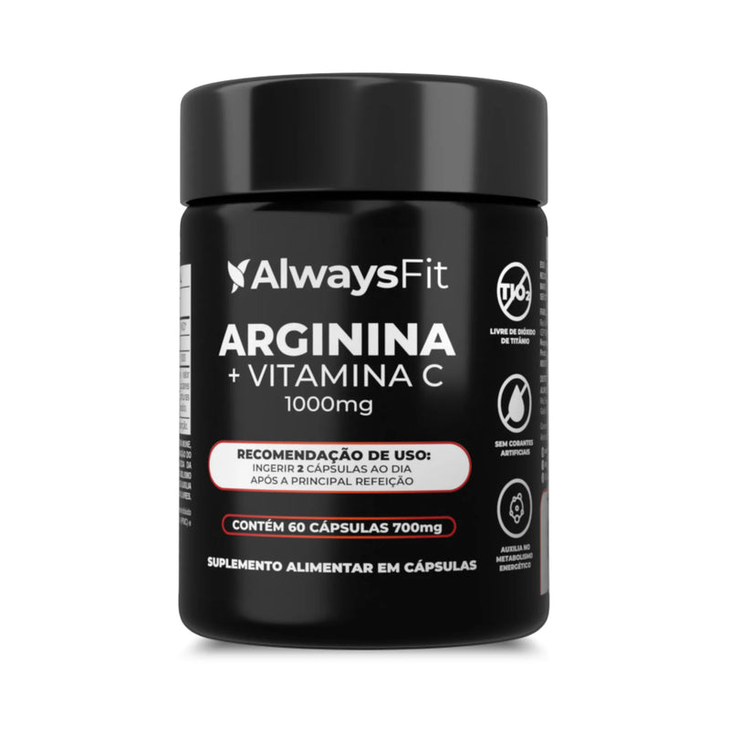 Arginina+Vitamina C® - 60 Cápsulas