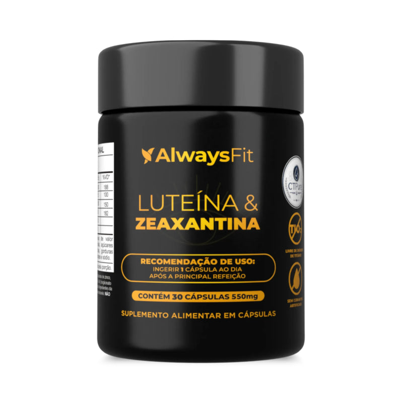 Luteína & Zeaxantina — Suplemento alimentar em cápsulas