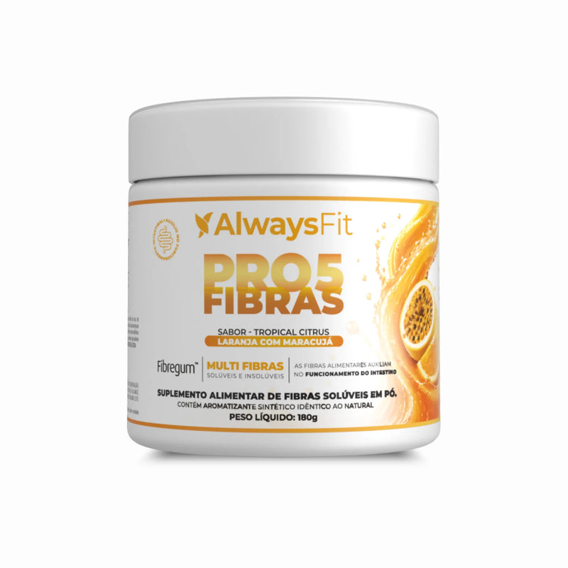 Pro5Fibras - Saúde Intestinal - Sabor Laranja com Maracujá