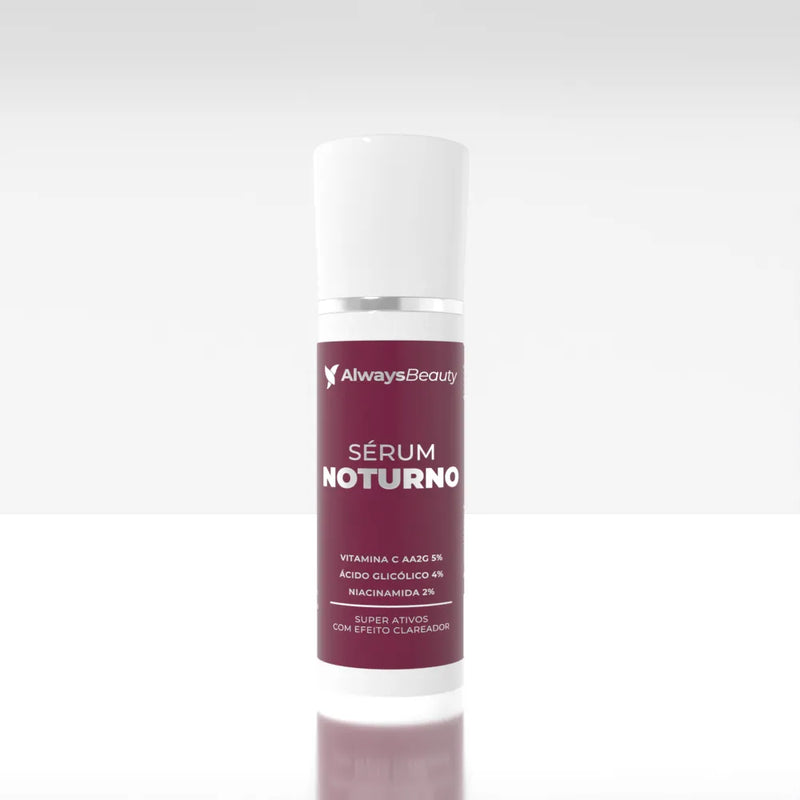 Sérum Noturno 3 em 1 (Ácido Glicólico, Niacinamida e Vit C) 30ml