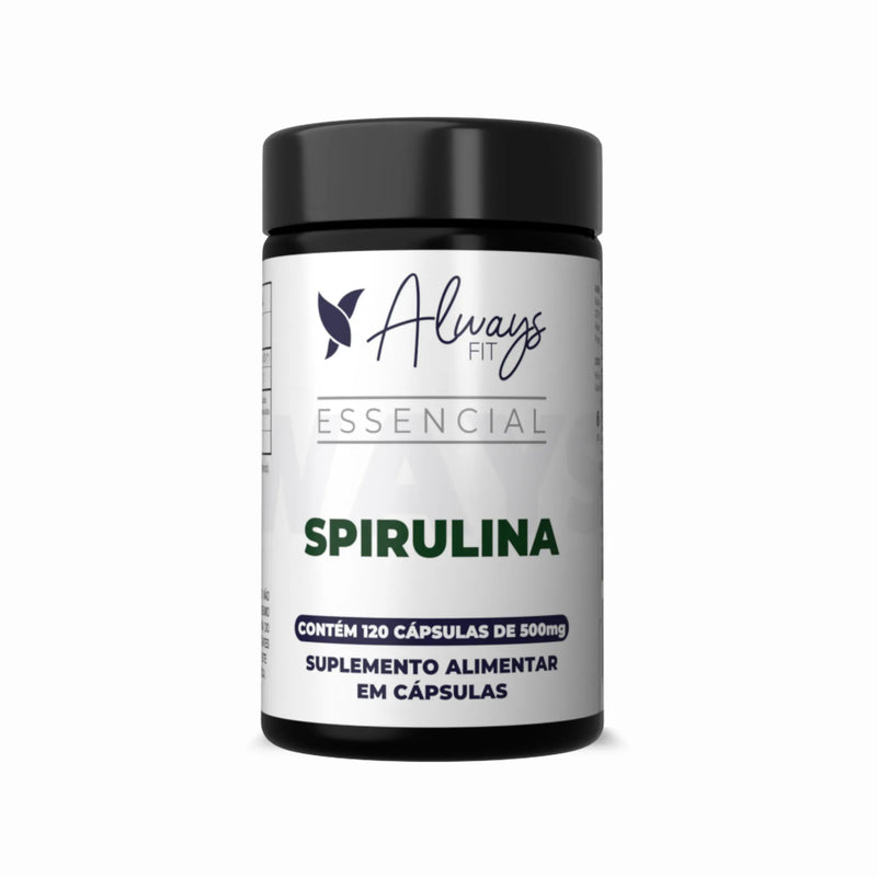 Spirulina 100% Pura - 120 Cápsulas