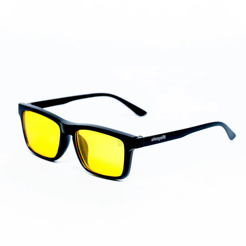 Óculos Triple Vision Pro - Bloqueador de Luz Azul com Lentes Amarela, Polarizada e Transparente Masculino
