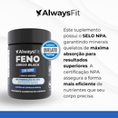 Feno Grego Black com Arginina, Zinco e Boro - 60 Cápsulas