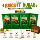 Display 4x Alfajor Biscuit Dubai Pistache + Knafeh – Snack Proteico Always Fit