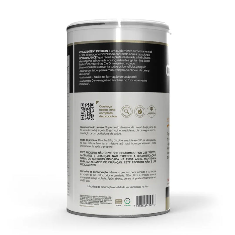 Vitafor - Colagentek Protein - Bodybalance - 460g Morango | Nutrição Avançada para Seus Músculos e Bem-estar