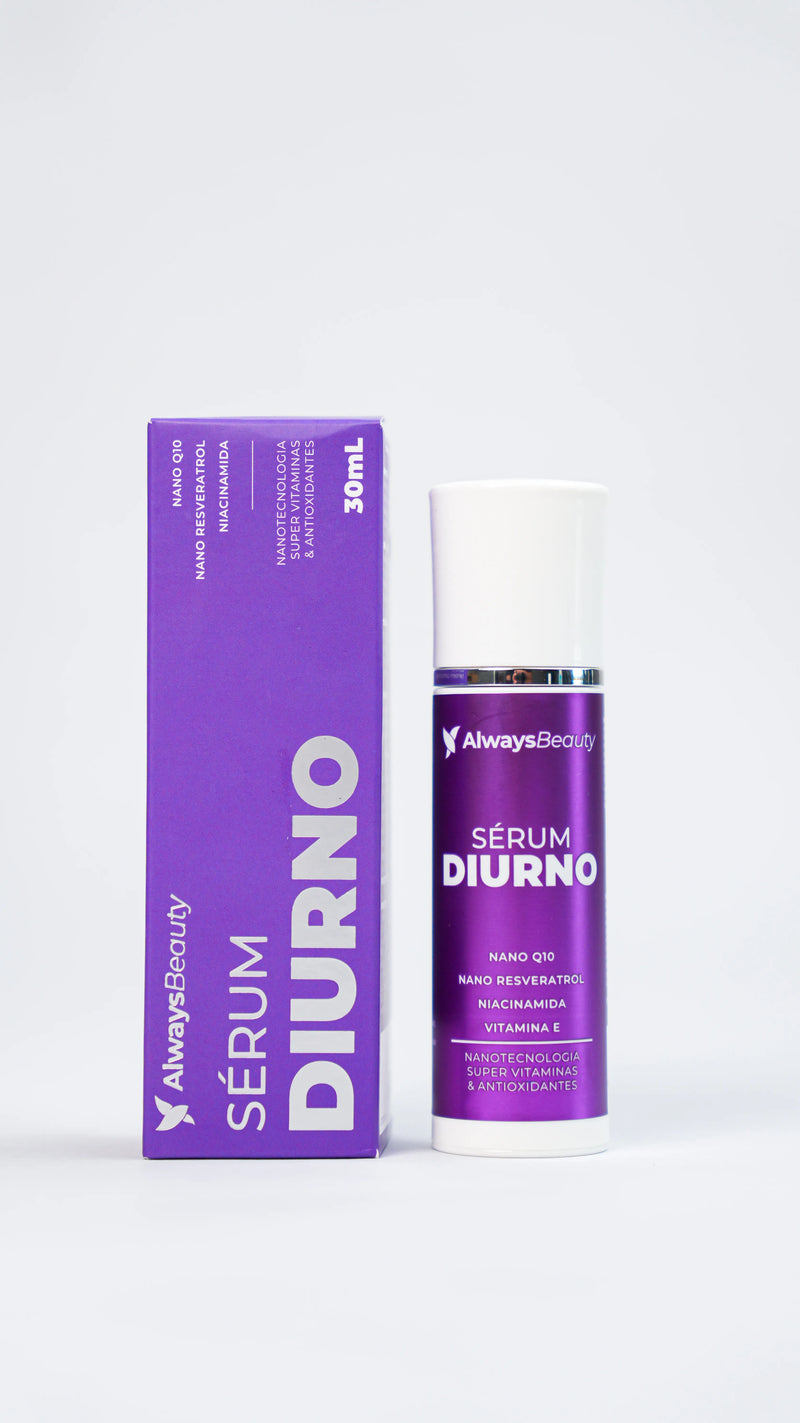 Sérum Diurno Antioxidante com Nano Q10, Niacinamida, Resveratrol 30ml