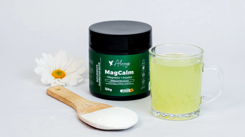 Kit Equilíbrio Noite e Dia Always Fit | Energia Diurna + Sono Reparador (Shot Matinal e MagCalm)