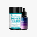 Kit Pro3Magnésio e Melatonina em Gotas