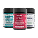 Kit Pro3Magnesio - Picolinato de Cromo - Fit Slim