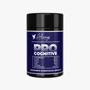 Pro Cognitive - Fosfatidilserina, Tirosina, Taurina, Cafeína, Colina, Piridoxina e Metilcobalamina - 60 Cápsulas