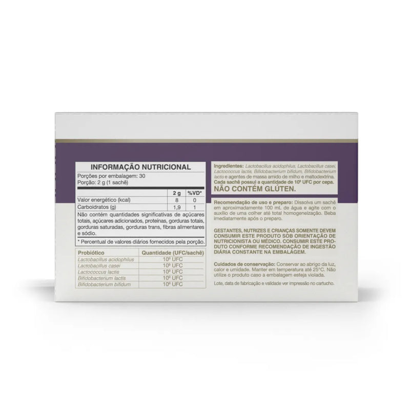 Vitafor - Simfort Probióticos 5 Bilhões – 30 Sachês 2g | Saúde Intestinal e Bem-estar