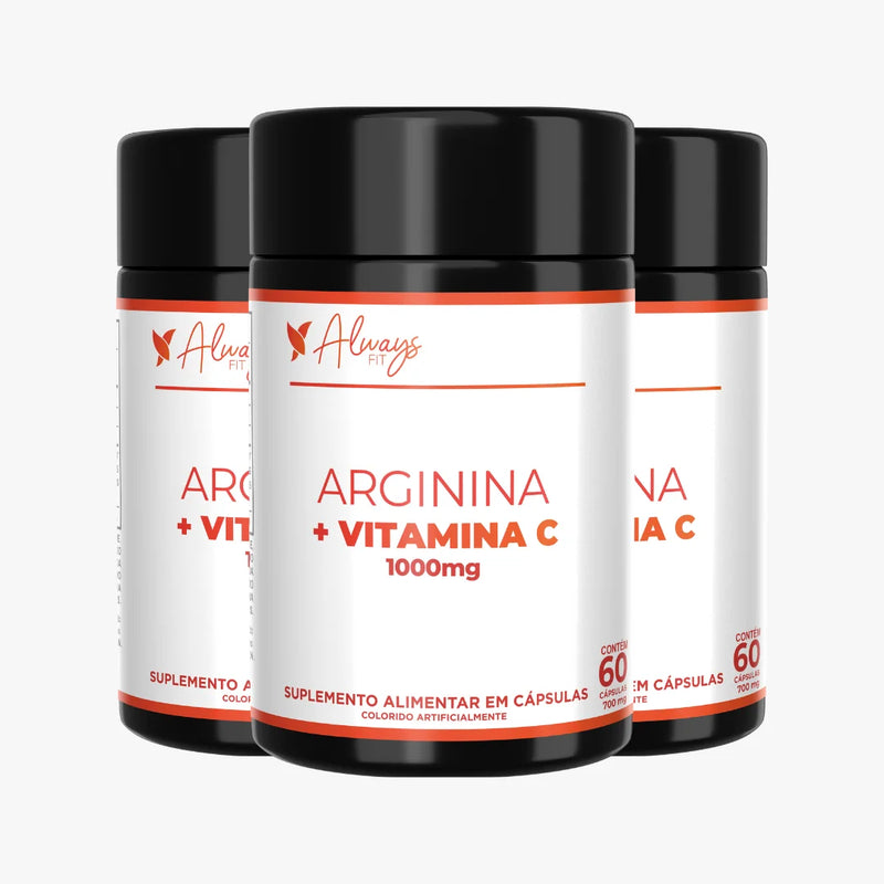 Arginina+Vitamina C®- Força e Imunidade - 60 Cápsulas