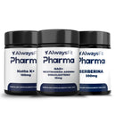 Kit Vitalidade 50+ Berberina + NAD+ + Nattokinase