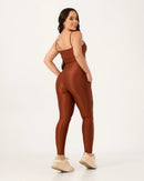 Conjunto Legging e Top Poliamida Canelado - Always Fit