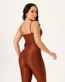 Conjunto Legging e Top Poliamida Canelado - Always Fit