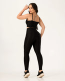 Conjunto Legging e Top Poliamida Canelado - Always Fit