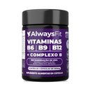 Vitaminas B6 | B9 | B12 + Complexo B em cápsulas – Energia, metabolismo, equilíbrio diário