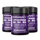 Vitaminas B6 | B9 | B12 + Complexo B em cápsulas – Energia, metabolismo, equilíbrio diário