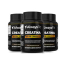 Creatina Monohidratada 100% Pura - 150 Cápsulas