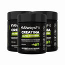 Creatina Monohidratada 100% Pura – Sabor Limão | 120g