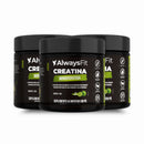 Creatina Monohidratada 100% Pura – Sabor Limão | 120g