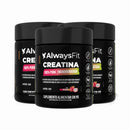 Creatina Monohidratada 100% Pura – Sabor Pitaya | 120g