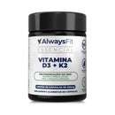 Vitamina D3+K2 (Mk-7) - 2000 UI 65 mcg - 60 Cápsulas
