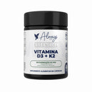Vitamina D3+K2 (Mk-7) - 2000 UI 65 mcg - 60 Cápsulas