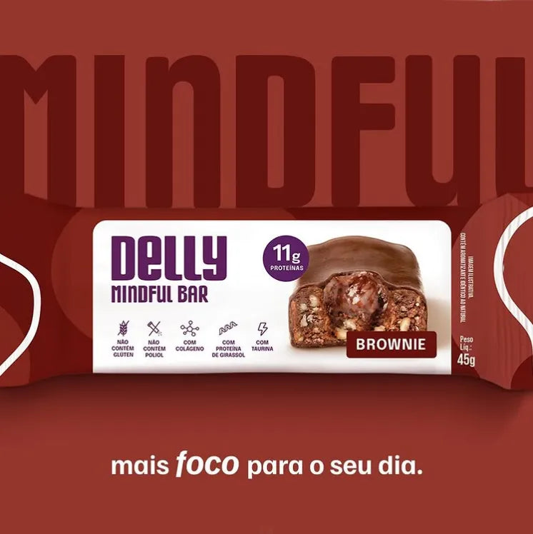 Delly Bar Mix –  Caixa mix de barra de proteína com os 4 sabores