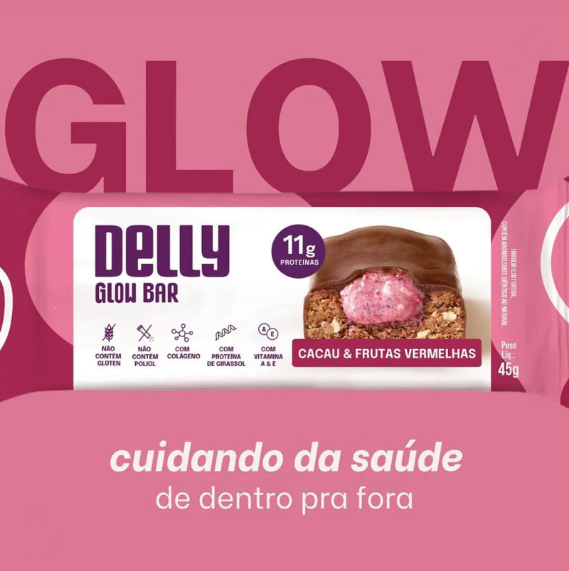 Delly Bar Mix –  Caixa mix de barra de proteína com os 4 sabores