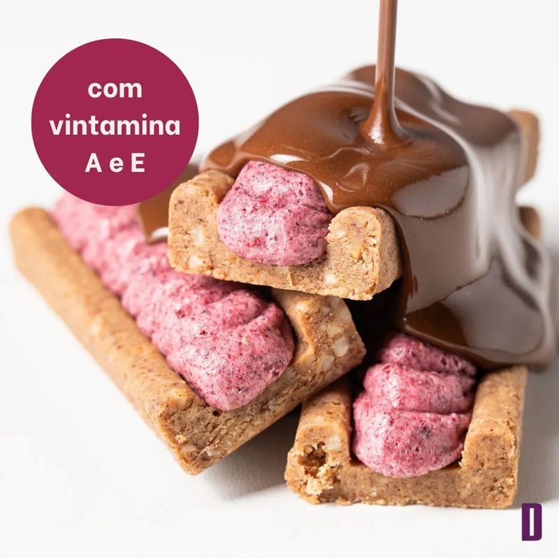 Delly Glow Bar – Frutas Vermelhas com Vitaminas A e E | Antioxidantes e Beleza de Dentro para Fora