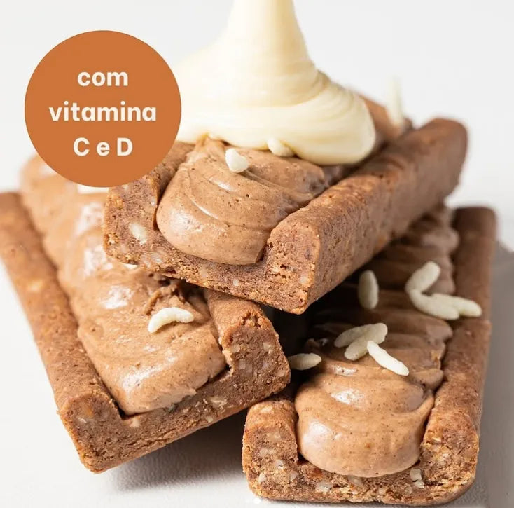 Delly Vita Bar – Gingerbread com Vitaminas C e D | Imunidade e Sabor Aconchegante