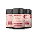 Kit 34 - 3 FitHair - Biotina, Zinco, Ferro, Cobre, Cisteína e + Vitaminas
