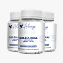 Geleia Real Liofilizada 10 HDA 10mg Com Vitamina D3, Vitamina C, B6 e B12 - 30 Cápsulas