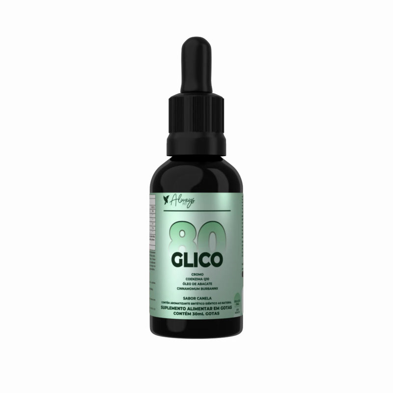 Glico80® - Óleo de abacate, Canela, Q10 e Cromo