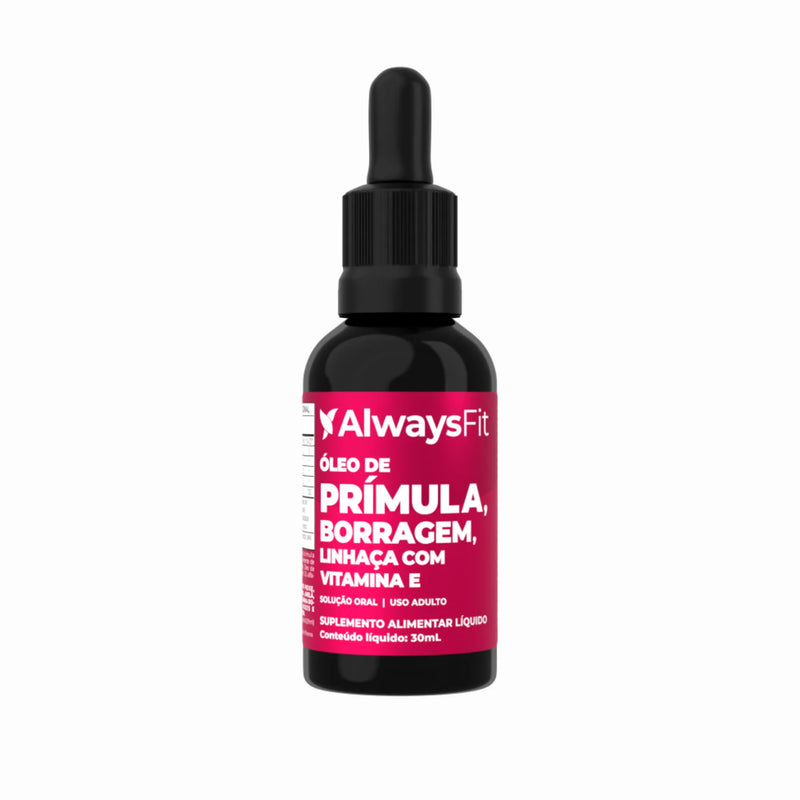 FemmeCalm - Óleos de Prímula, Borragem, Linhaça e Vitamina E