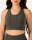 Conjunto Legging e Top Poliamida Jacar - Always Fit