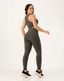 Conjunto Legging e Top Poliamida Jacar - Always Fit