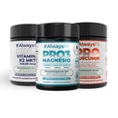 Kit ProCurcumin, Pro3Magnésio e Vitamina K2-MK7