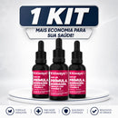 Kit28 - 3 Compostos Meno - Óleos de Prímula, Borragem, Linhaça e Vitamina E