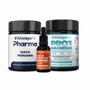 Kit Saúde Masculina: Óleo semente de abóbora + Maca Peruana + Pro3