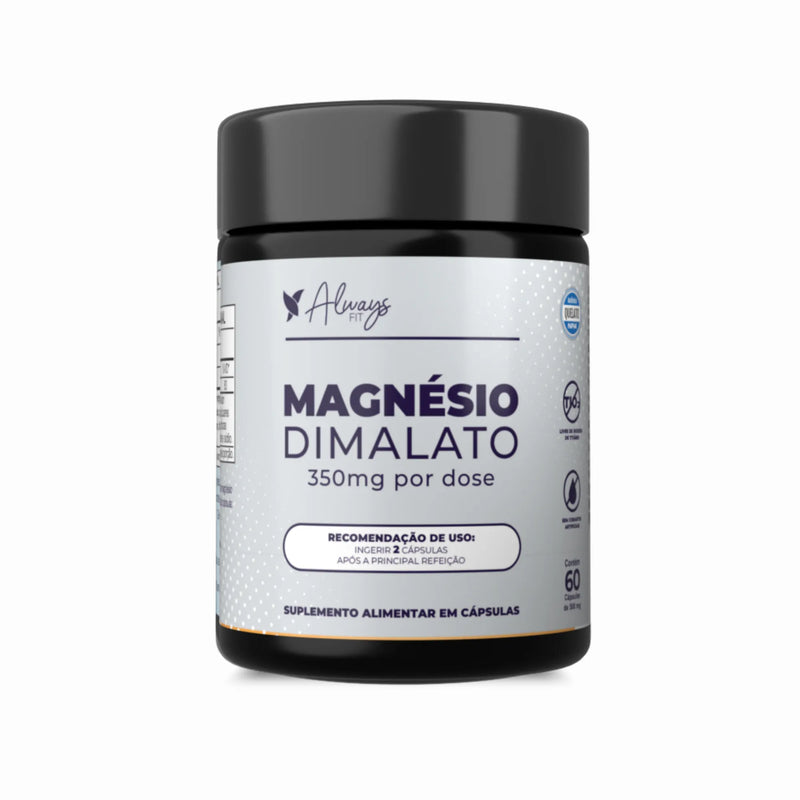 Magnésio Dimalato - 60 Cápsulas