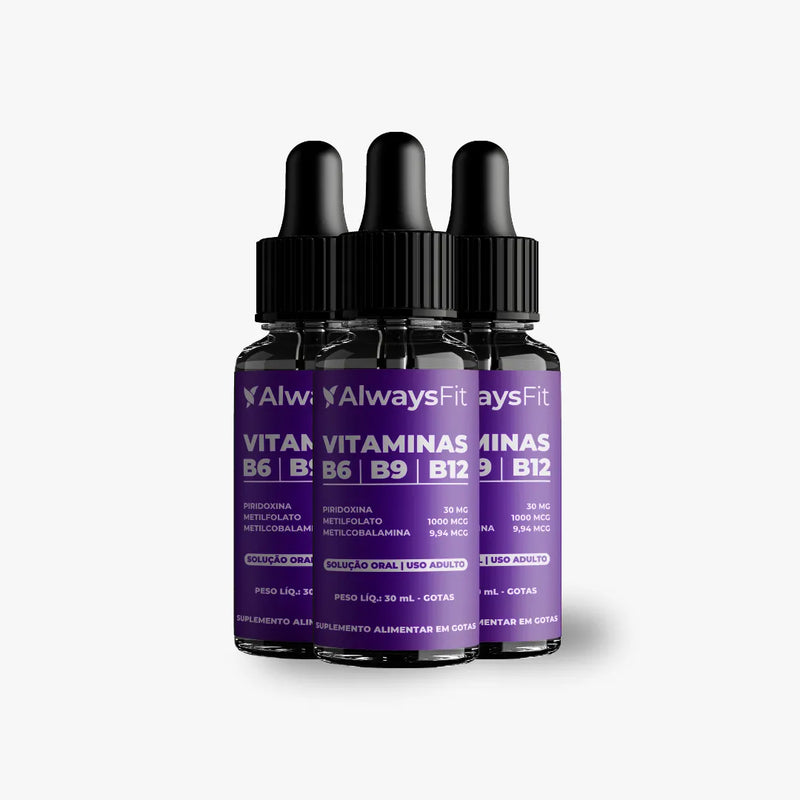 Metil-B9B12 (B6, Metilfolato e MetilCobalamina)