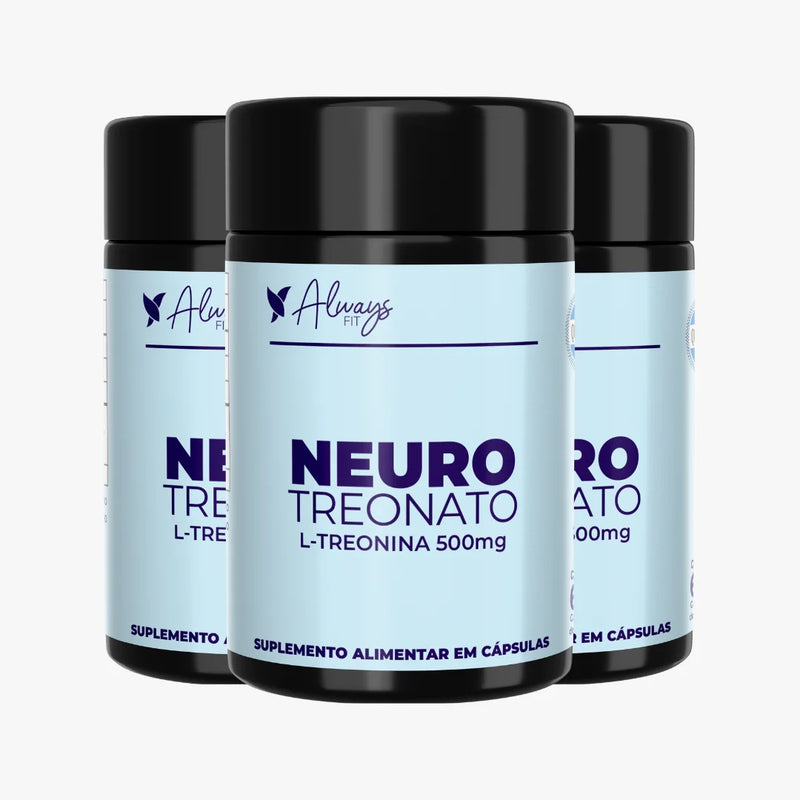 Neuro Treonato - Magnésio para o cérebro, memória e cognição - 60 Cápsulas