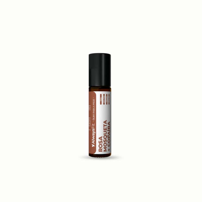 Roll-On Rosa Mosqueta + Copaíba Always Fit – Regeneração e Equilíbrio Natural | 10ml