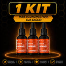 Kit 3 Óleo de Semente de Abóbora Gotas com Vitamina D3 e Vitamina E
