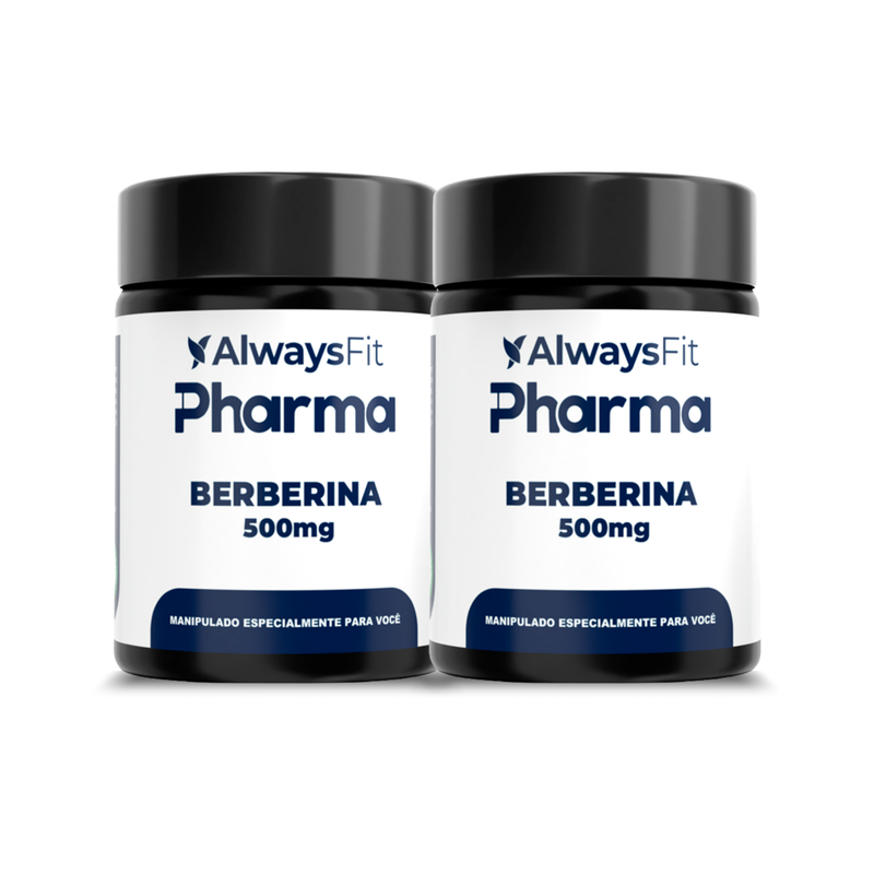 Berberina 500mg - 60 Cápsulas