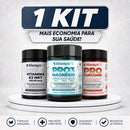 Kit 18 - ProCurcumin, Pro3Magnésio e Vitamina K2-MK7