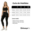 Conjunto Legging e Top Poliamida Canelado Militar  - Always Fit