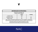 N-Acetil L-Cisteína NAC - 600mg - Precursor da Glutationa - 30 Cápsulas